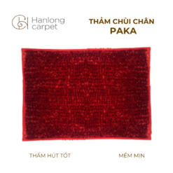 Thảm chùi chân nhà tắm Paka đỏ