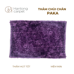 Thảm chùi chân nhà tắm Paka tím
