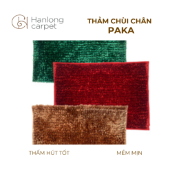 Combo 3 thảm chùi chân nhà tắm Paka