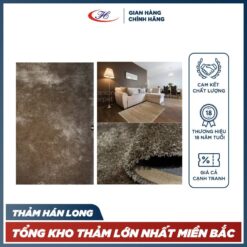 Thảm Trải Sàn Lông Dài 3G Cao Cấp Size 0.8*1.5m, 1.2*1.7m, 1.4*2m