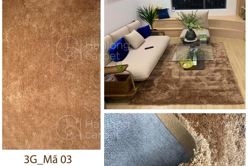 Thảm Trải Sàn Lông Dài 3G Cao Cấp Size 0.8*1.5m, 1.2*1.7m, 1.4*2m - Ảnh 5