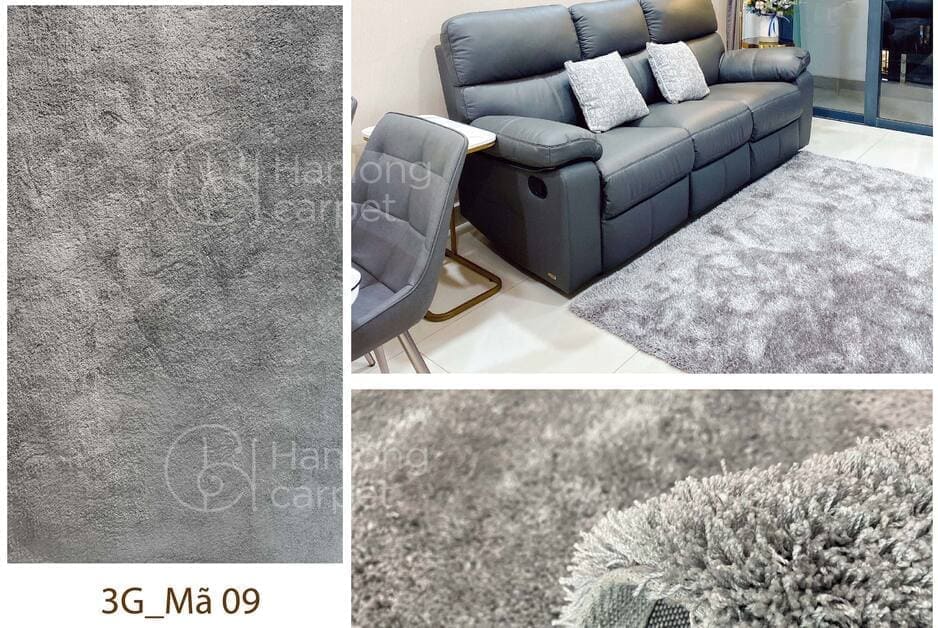 Thảm Trải Sàn Lông Dài 3G Cao Cấp Size 0.8*1.5m, 1.2*1.7m, 1.4*2m - Ảnh 11