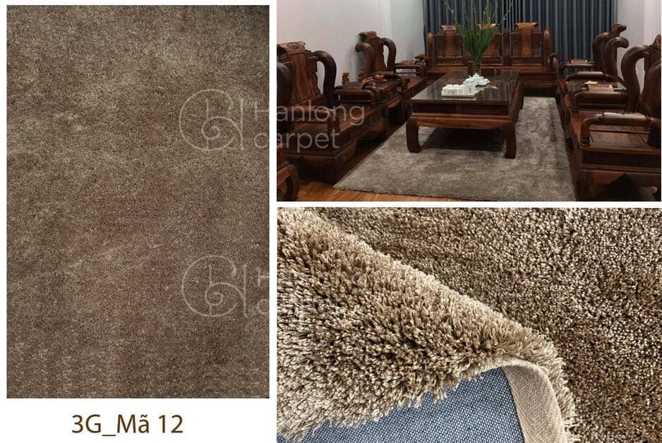 Thảm Trải Sàn Lông Dài 3G Cao Cấp Size 0.8*1.5m, 1.2*1.7m, 1.4*2m - Ảnh 10