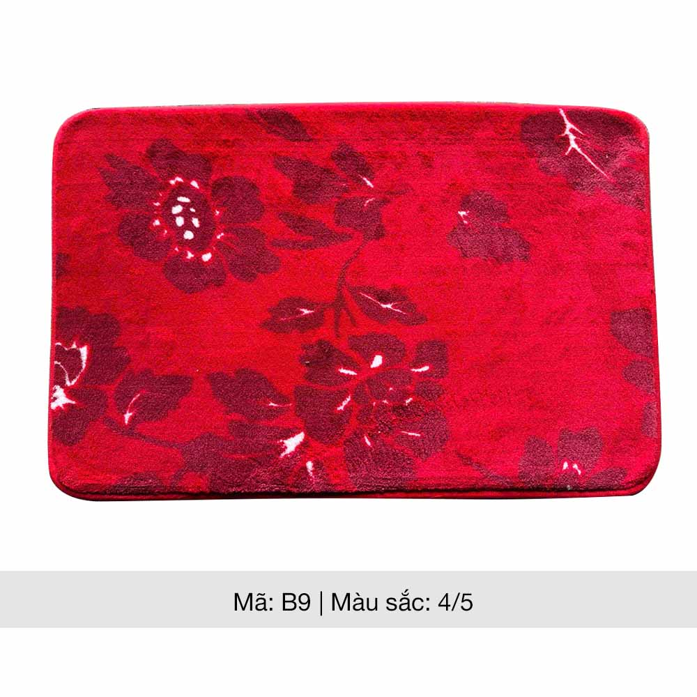 Thảm chùi chân B9 hoa văn nổi bật - Ảnh 5
