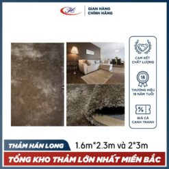 Thảm Trải Sàn Lông Dài 3G Cao Cấp Size 1.6*2.3m và 2*3m