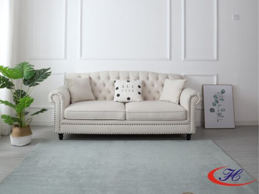 Thảm Lông Dài Mềm Mịn Pansy xám đậm