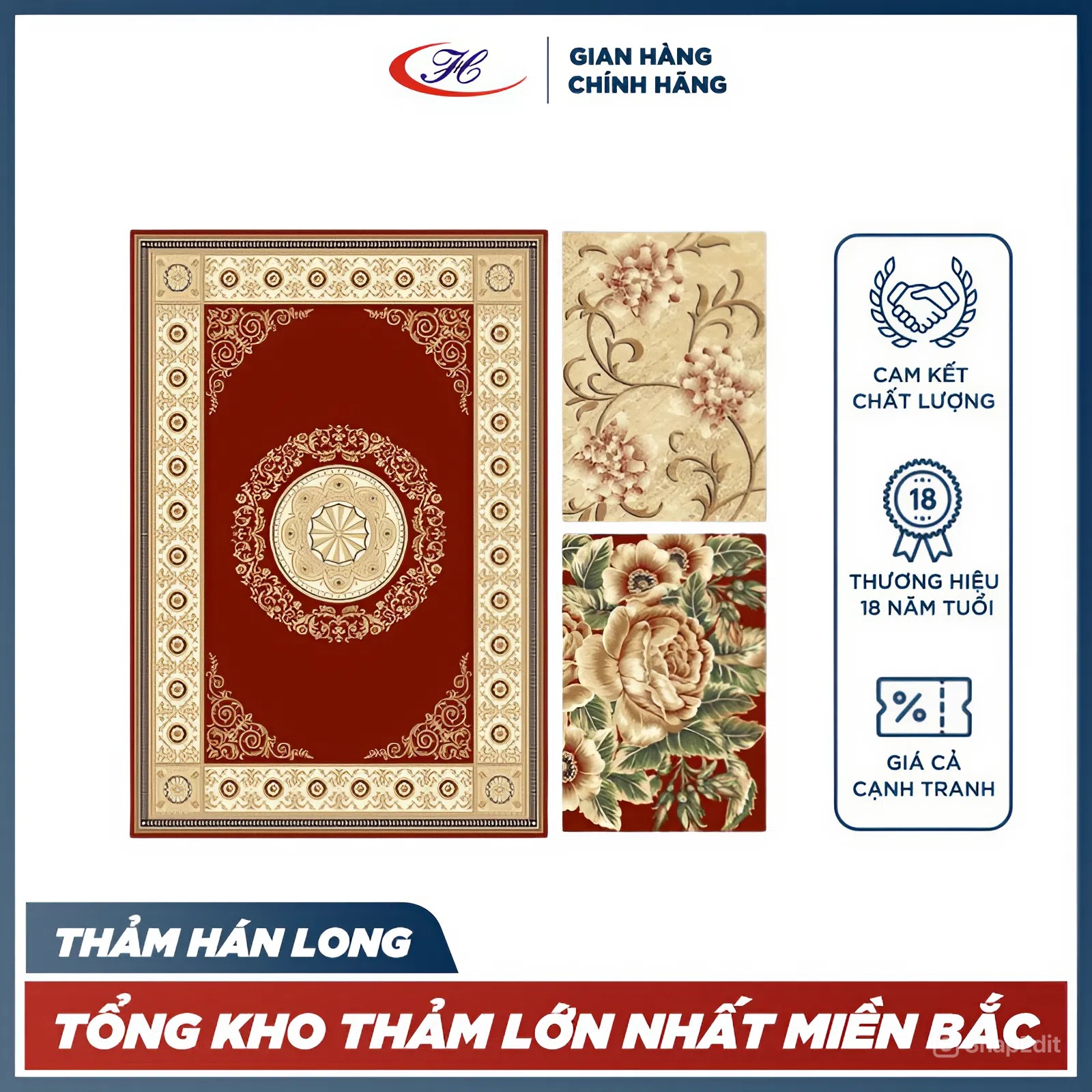 Thảm Lukas lông ngắn cao cấp
