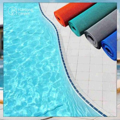 Ứng dụng thảm chống trơn bể bơi